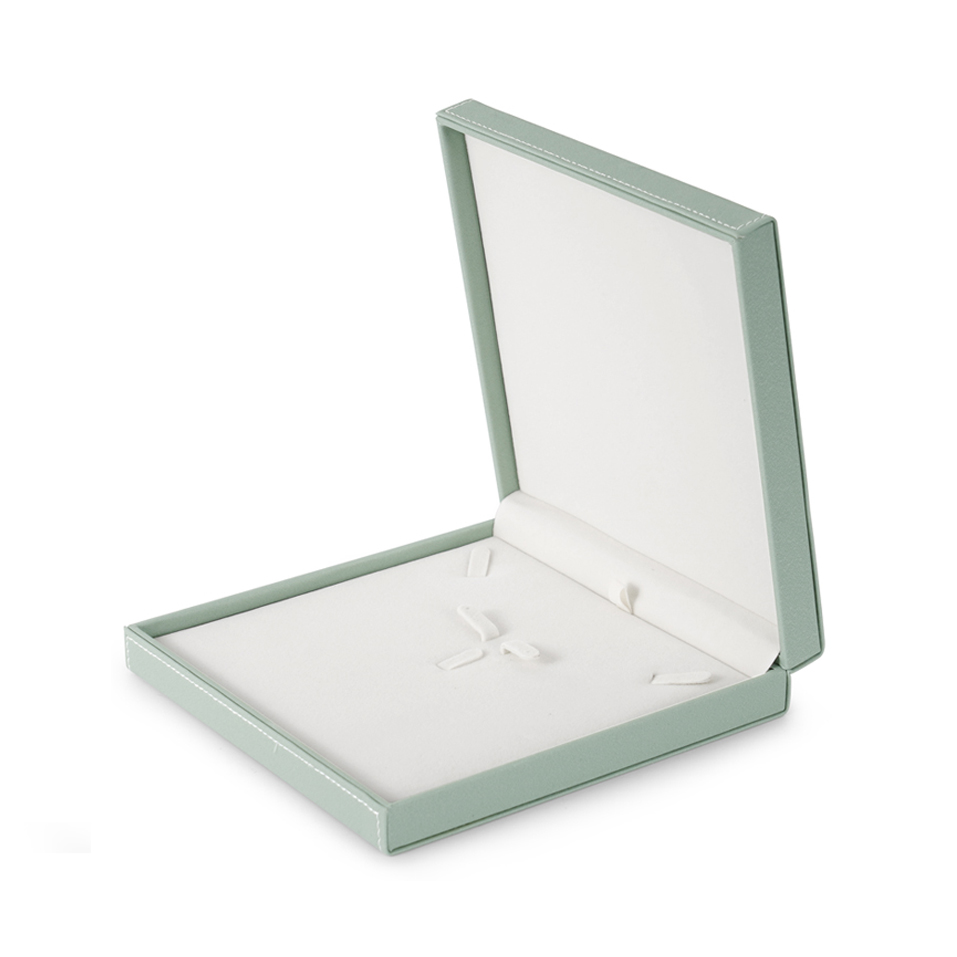 Faux leather jewellery case ring necklace pendant bangle earring box