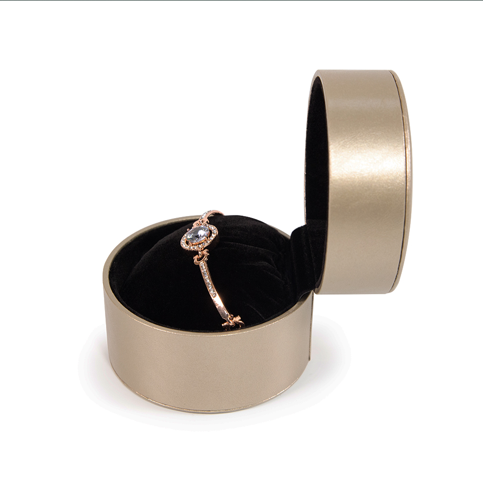 Custom leather bracelet gift jewelry storage boxes packaging wholesale