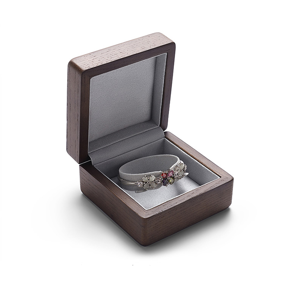 Luxury handmade wooden jewellery wedding ring pendant bangle boxes wholesale